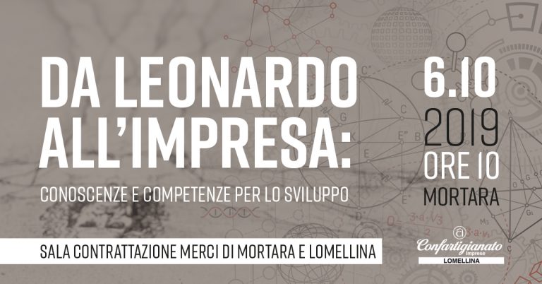 Da Leonardo ai nuovi saperi: a Mortara la formazione si confronta con le imprese