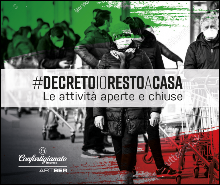 Attività aperte e attività chiuse: arrivano tutti i chiarimenti al Decreto #iorestoacasa