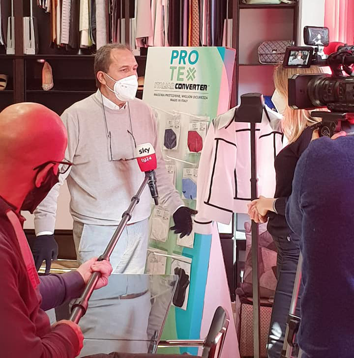 La sicurezza made in Italy di Italian Converter in diretta tivù diventa casa history nazionale