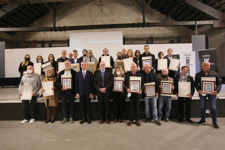 Premio fedeltà al lavoro artigiano: un successo di impegno con l’obiettivo della transizione